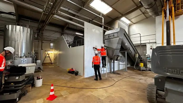 Cloison usine